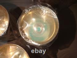 28x Spanish Silver Plated Goblets 1970s Original
