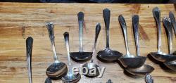 29=silver Plated Gravy Ladles For Crafting-collecting- Lot#cc1