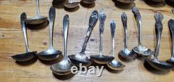 29=silver Plated Gravy Ladles For Crafting-collecting- Lot#cc1