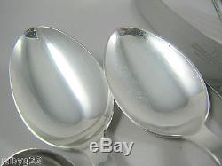 38pce Vintage Danish silver plate Flatware Cutlery set Victoria Regent 6 person