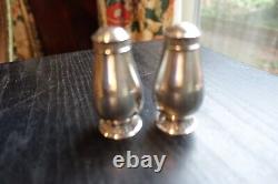 (3) Christofle Malmaison Silver Plated Salt & Pepper Shaker Set