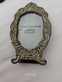 3 Silver Plated Photo Frames By Towle Silversmiths Since 1690