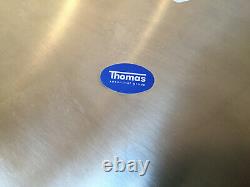 4 Thomas Vario Stainless Steel Service Plates Charger Triangle Rosenthal Group