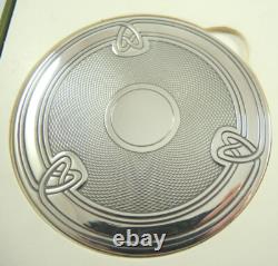 4 Vintage Christofle Silver Plate Louis Phillipe Coasters
