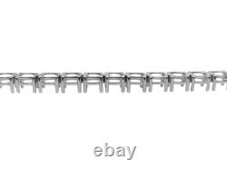 4x5 mm Oval Bracelet Blanks Sterling Silver oval bracelet Mountings 925 silver