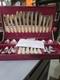 50 Cutlery Canteen Set Vintage Sheffield Webber And Hill Silver Plate
