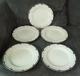 5 Pieces Of Mikasa Silver Shells 10 7/8 Dinner Plates Set Of 5 Pieces