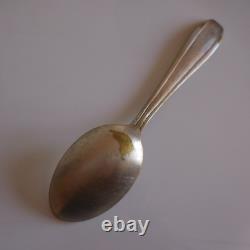 5 Silver Metal Silver Plated Tableware Vintage 19th Century France N3387