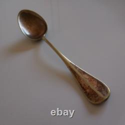 5 Silver Metal Silver Plated Tableware Vintage 19th Century France N3387