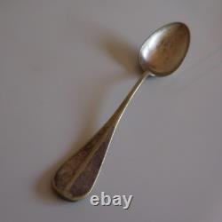 5 Silver Metal Silver Plated Tableware Vintage 19th Century France N3387