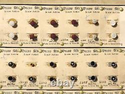 60 ART DECO Salesman Sample Cufflinks & Dress Studs Gold Plated Silver etc. READ