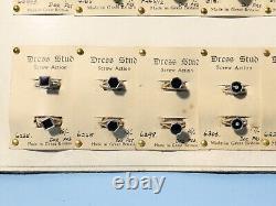 60 ART DECO Salesman Sample Cufflinks & Dress Studs Gold Plated Silver etc. READ