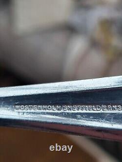 60c 1920/30 Geo Wostenholme & Sons Sheffield Vintage Cutlery A1 Silver Plate