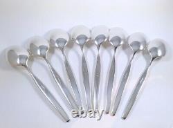 8 person Mid Century Modern Vintage WMF Germany Silver Plate Madrid Cutlery Set