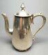 ANTIQUE 1917 Hans Crescent Hotel London 1/2 Pint Teapot ELKINGTON PLATE Silver