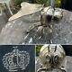 ANTIQUE C1900 Silver Plate And Glass FIGURAL BEE HONEYPOT Condiment Crown Mark