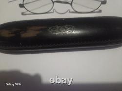 ANTIQUE silver Plated spectacles & Original case