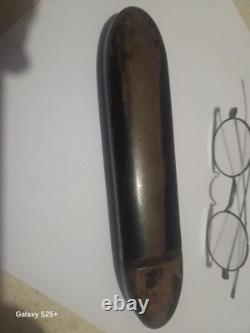 ANTIQUE silver Plated spectacles & Original case