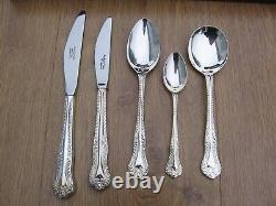 ARTHUR PRICE 50 Piece Cutlery Set GUILDHALL PATTERN Silver Plated REDUCED