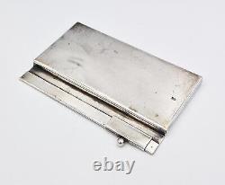 ART DECO WMF SILVER PLATE & ENAMEL BRIDGE / TRUMP MARKER NOTEPAD c1930-35