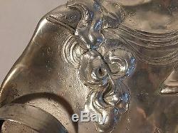 ART NOUVEAU WMF silver-plated Tray German Austrian silver plated silverplated