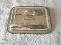A Classical Set of 3 Vintage E. P. N. S. Silver Serving Trays with Original Imprint