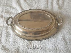 A Classical Set of 3 Vintage E. P. N. S. Silver Serving Trays with Original Imprint