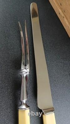 A. E. Poston (Postons) Dinner Set Vintage Silver Plated/Firth Stainless Steel