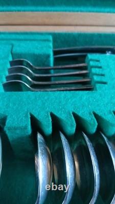 A. E. Poston (Postons) Dinner Set Vintage Silver Plated/Firth Stainless Steel