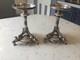 A FINE PAIR OF ELKINGTON & Co. 1873 SILVER PLATE NEOCLASSICAL PEDESTAL TAZZA