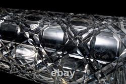 A Vintage Sheffield Silver Plated Cut Crystal Glass Claret Jug Barware