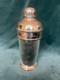 A vintage silver plated Art Deco cocktail shaker
