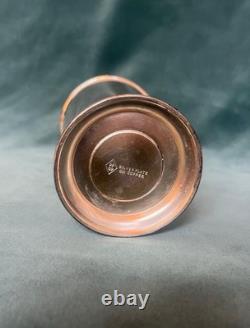 A vintage silver plated Art Deco cocktail shaker