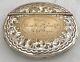 Admiral Sir George Henry Richards KCB FRS HMS Plumper Silver Plated Snuff Box