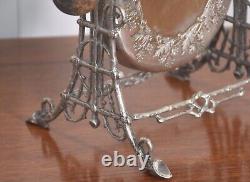 Aesthetic silver plated table gong