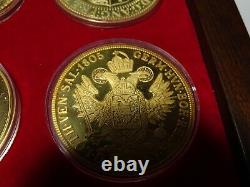 Africana Commemorative Mint Gold Plated Sterling Silver Cape Coin Heritage Set