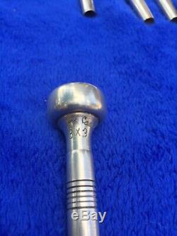 Al Cass 3x3 Trumpet mouthpiece New / Old Stock all original from the 1940's