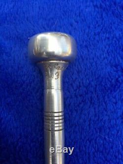 Al Cass 3x3 Trumpet mouthpiece New / Old Stock all original from the 1940's