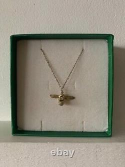 Alex Monroe Baby Bee Necklace gold plated on 925 silver, original box