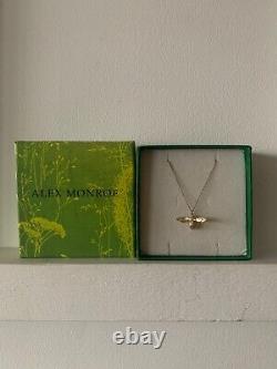 Alex Monroe Baby Bee Necklace gold plated on 925 silver, original box