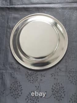 Alfénide For Christofle Silver Plated Metal Plate
