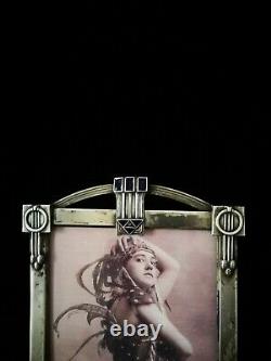 Amazing Rare Art Nouveau, Secessionist Picture/photo Frame With Lapislazuli