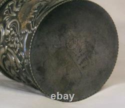 An Antique Victorian Middletown Quadruple Silver Plate Box