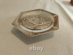 André Lavrillier Art Nouveau Silver Plated Ring Dish'Aphrodite
