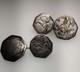 Antique 18th century Dutch Silver Ruitertjes Horseman Button Convert Cufflinks