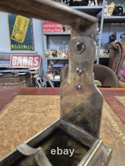 Antique 1900c Original Edwardian Silver Plated Lockable Tantalus &key34x30x14cm