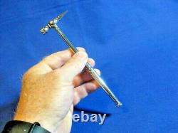 Antique 1900s Silver Plated Barrister Hammer Wax Seal Opener