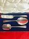 Antique 1933 Walker & Hall SP Three-Piece Dessert Serving Set/Original Box