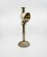 Antique 19th Century Student Silver Plate Desk Lamp Candlestick Home Decor
