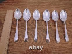 Antique ART DECO 50 Piece Silver Plate Faux Bone CUTLERY SET Viners Sheffield
